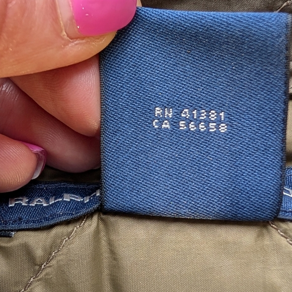 Vintage Ralph Lauren Sport Women’s Quilted Down Vest Olive Green Utility Size S - Picture 14 of 16